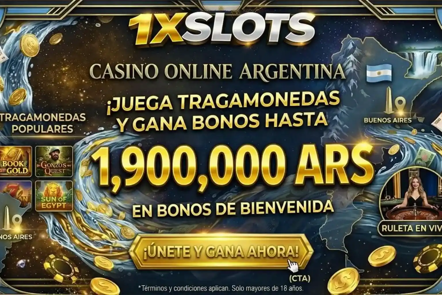 1xSlots Casino Online Argentina