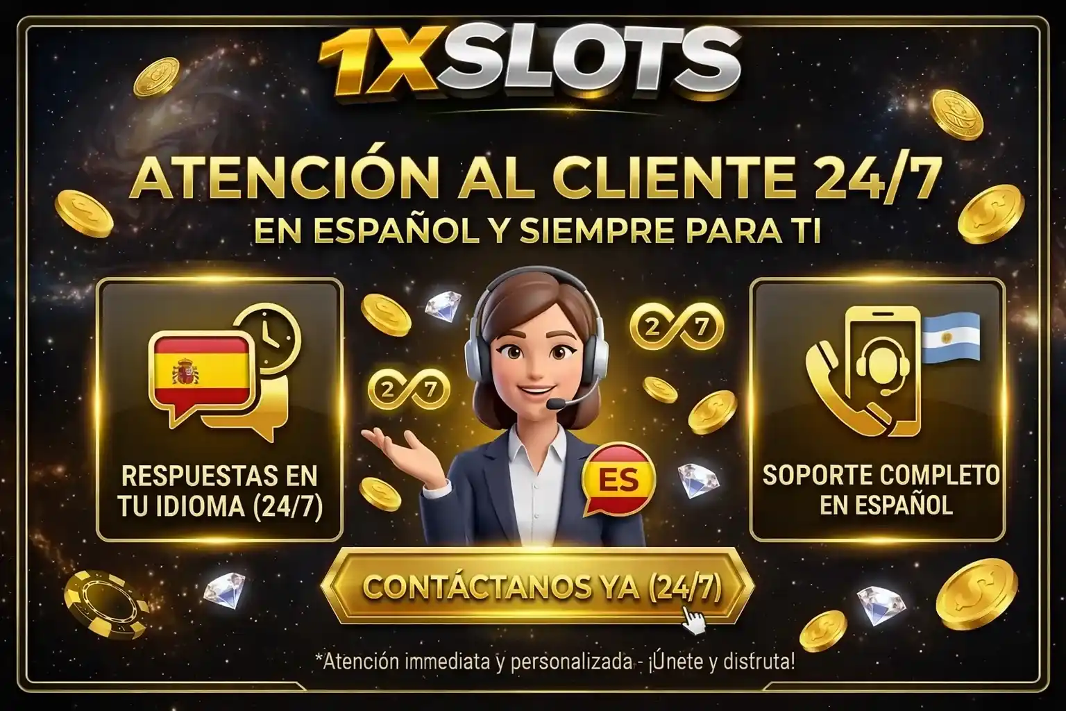 Soporte al Cliente 24/7 en Español